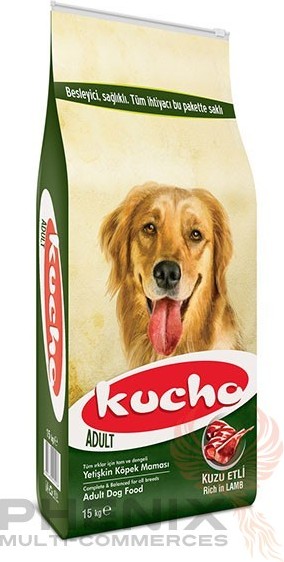 Animalerie Tunisie Kucho agneau 15kg - Chiens adultes - 149 TND - PHENIX