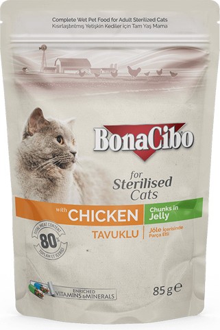Animalerie Tunisie 6 Pochons au poulet chats stérilisés (85gr x 6) - Chats stérilisés - 24 TND - PHENIX