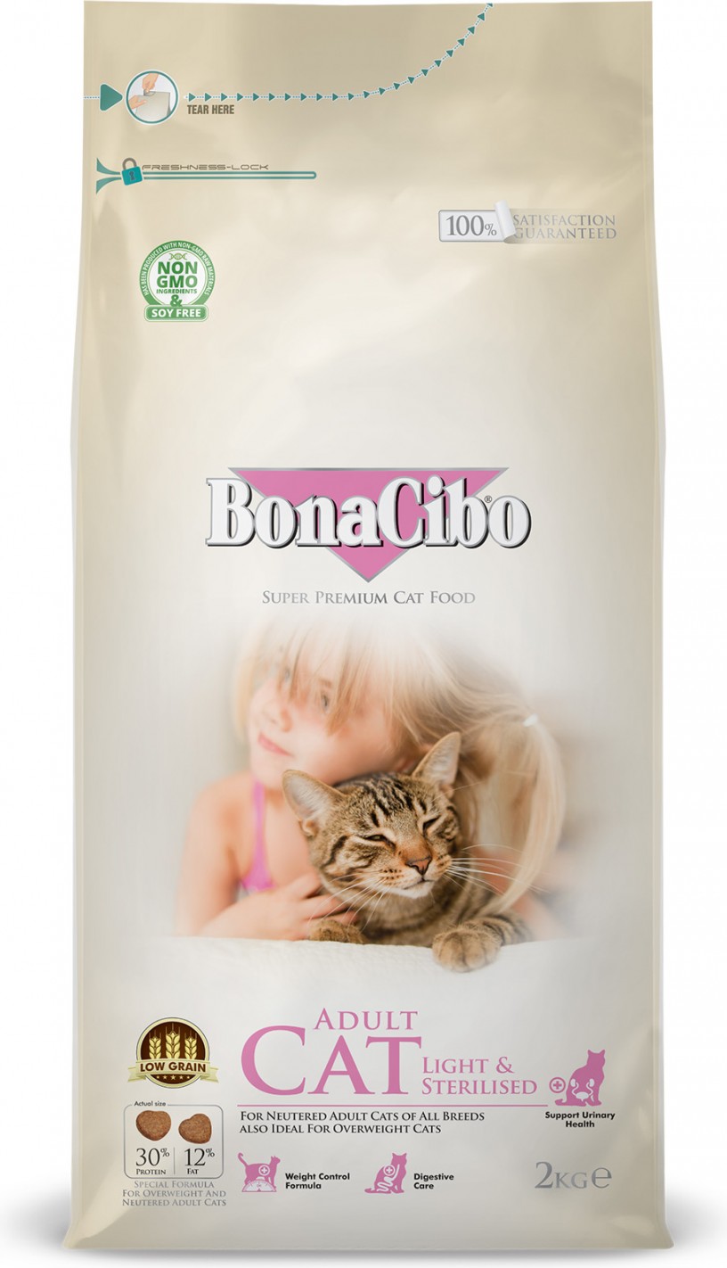 BonaCibo light&sterilised 2kg