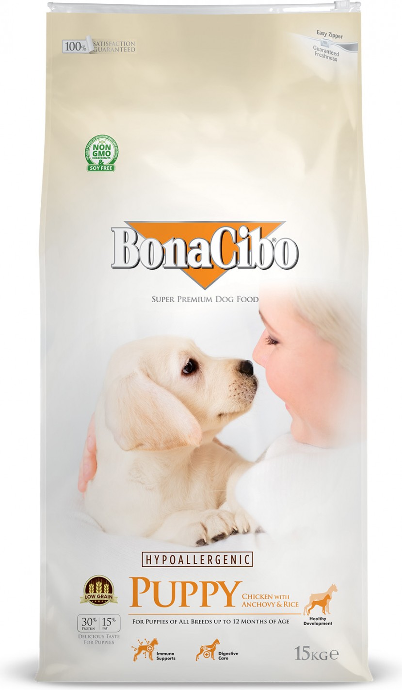 BonaCibo Puppy Chicken 15 Kg