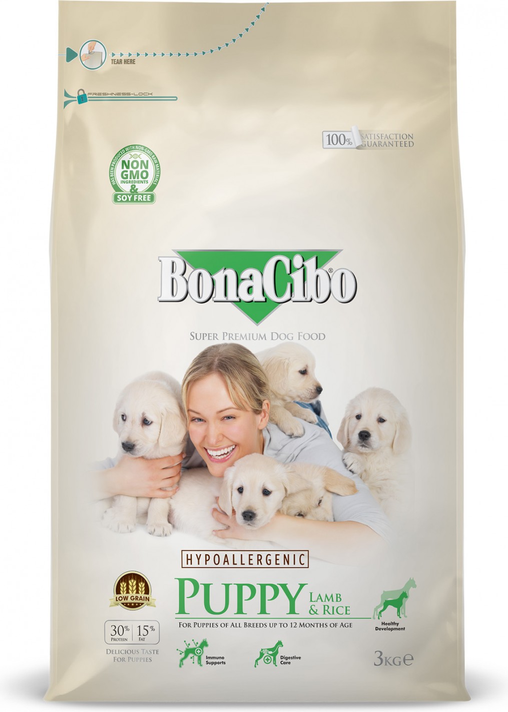 BonaCibo Puppy Agneau 3kg