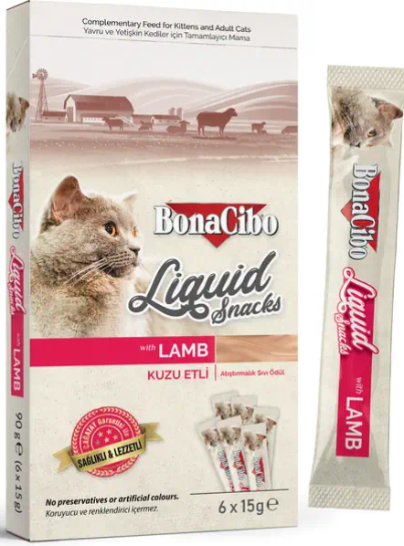 BonaCibo Liquid Snack Lamb...