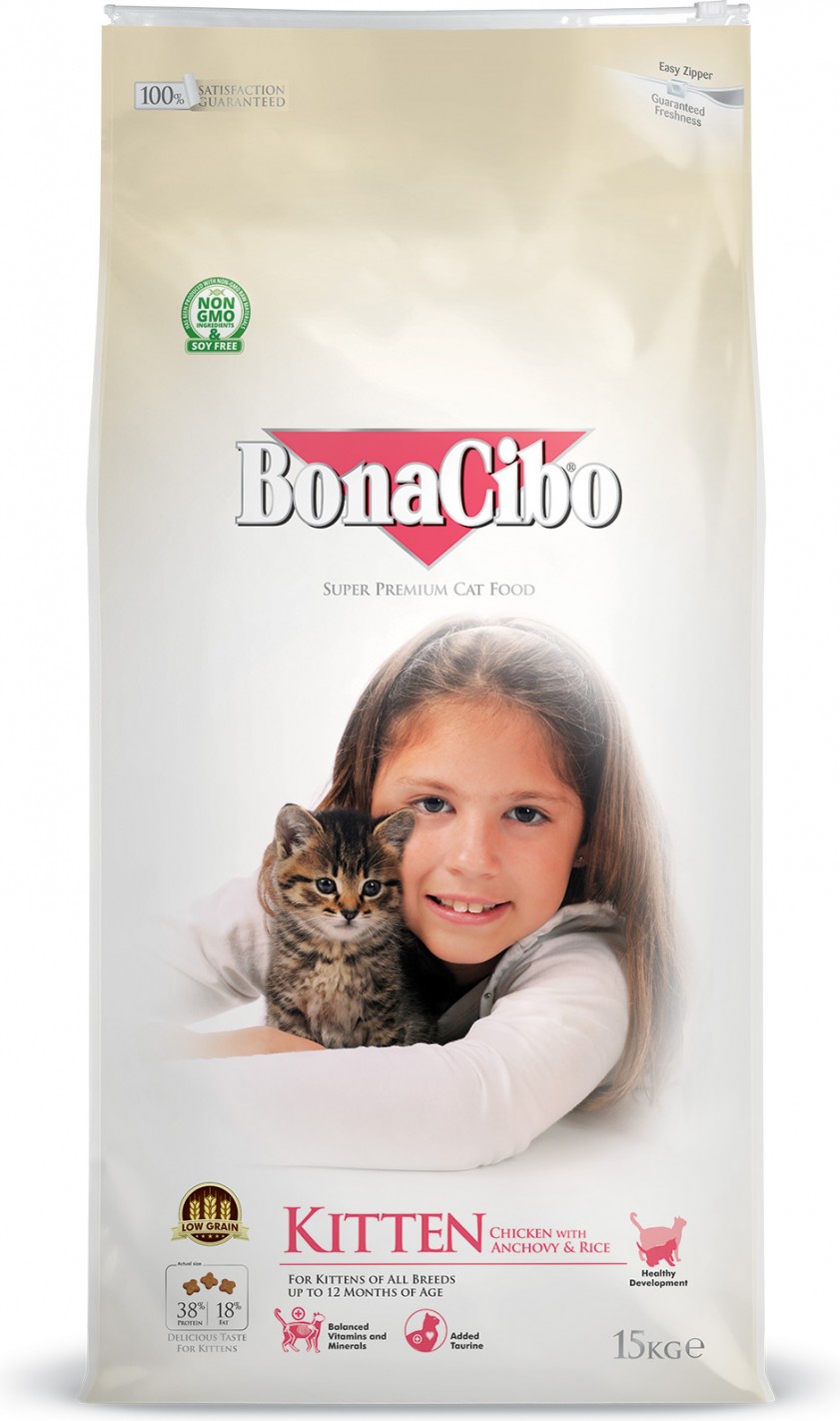 BonaCibo Kitten Chicken 15 Kg