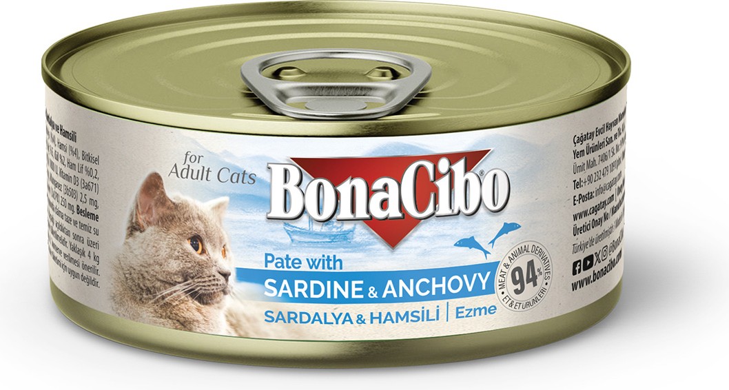 Boite BonaCibo Pâté Adult...