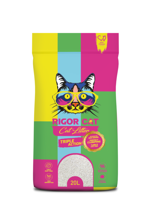 rigor cat litter baby...