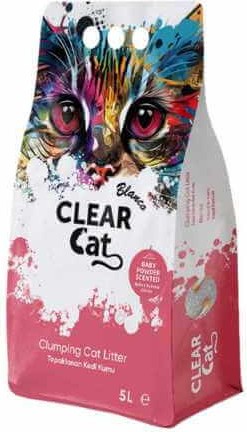 clear cat baby powder 5 lt