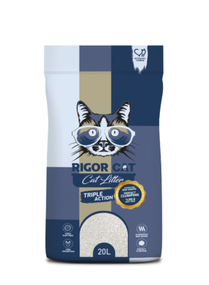 rigor cat litter activated...