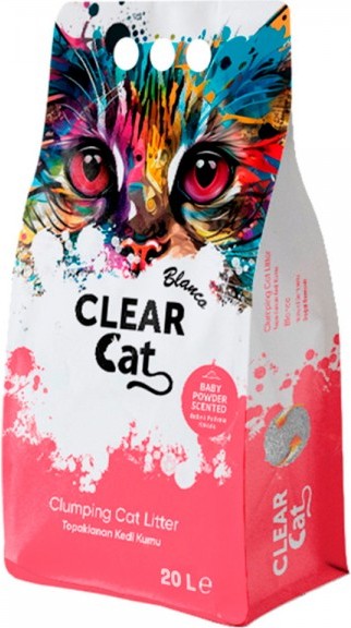 clear cat baby powder 20 lt