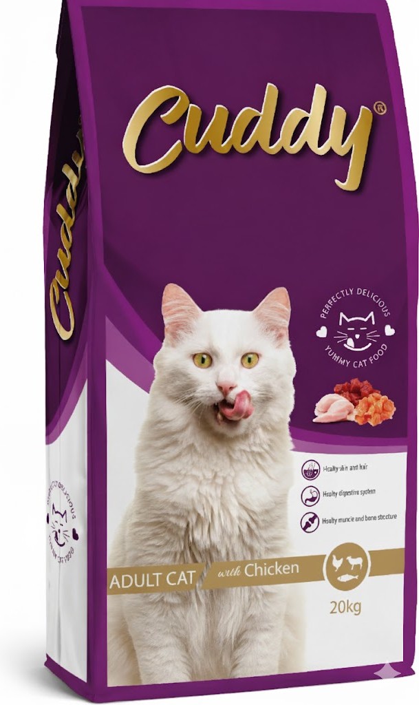Cuddy Adult Cat Chicken 20 Kg