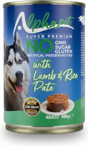 Boite ALPHAPET Pâté Lamb &...