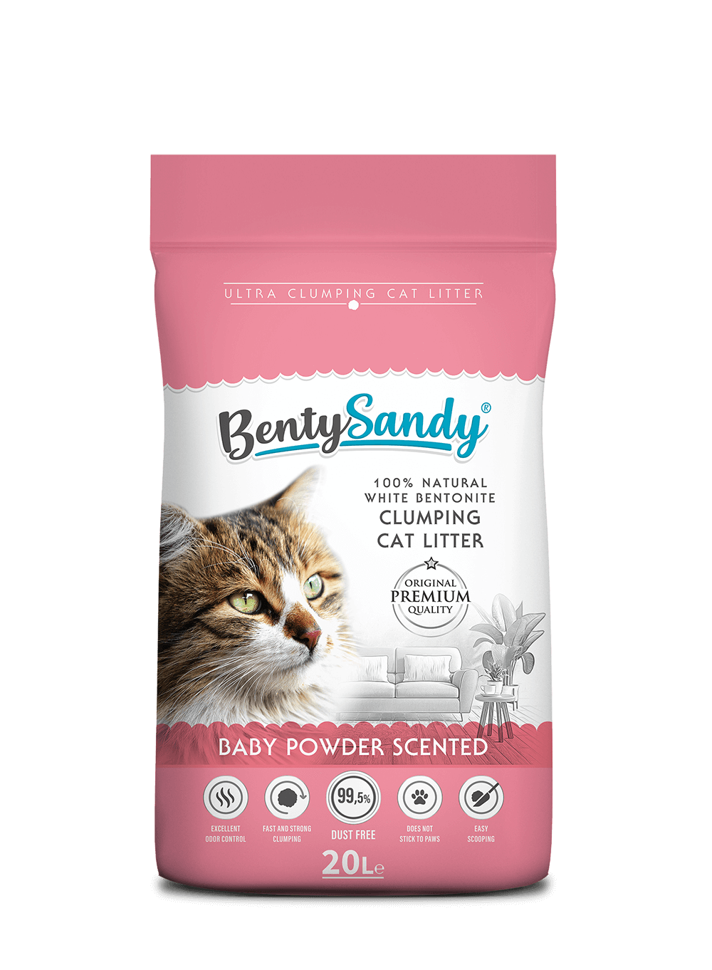Benty Sandy Baby Powder 20 LT