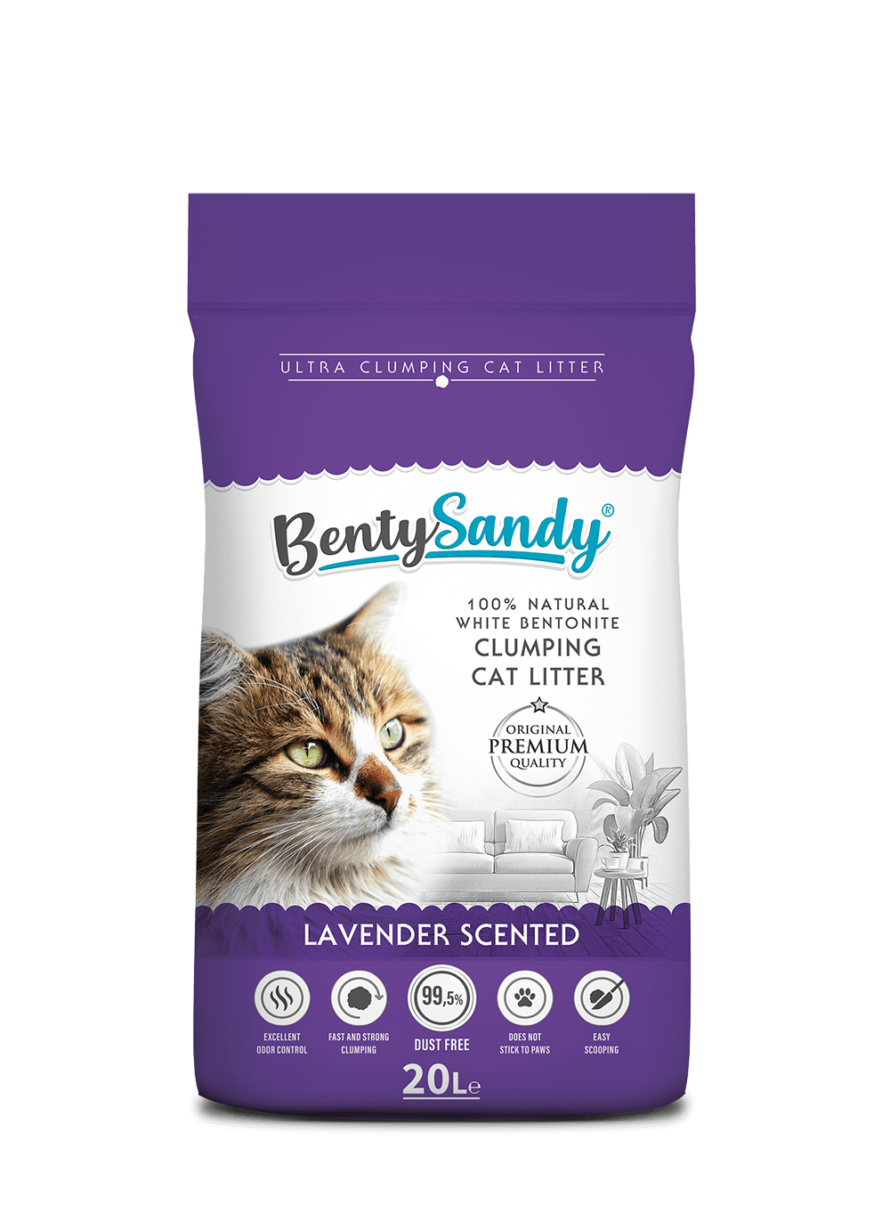 Benty Sandy Lavande 20 LT