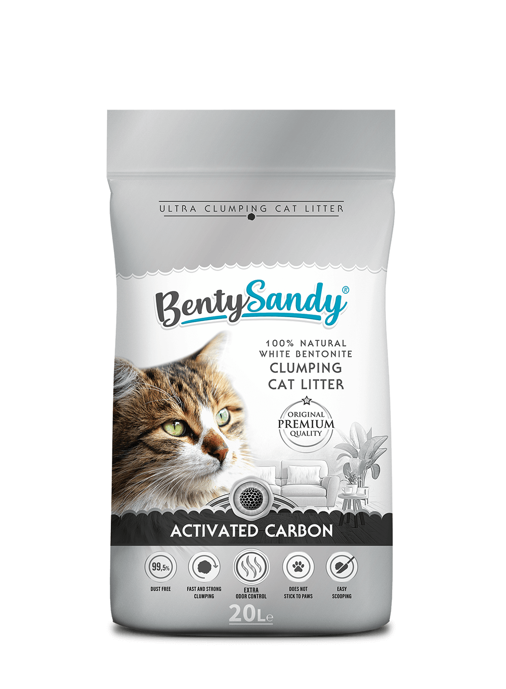 Benty Sandy Charbon Actif...