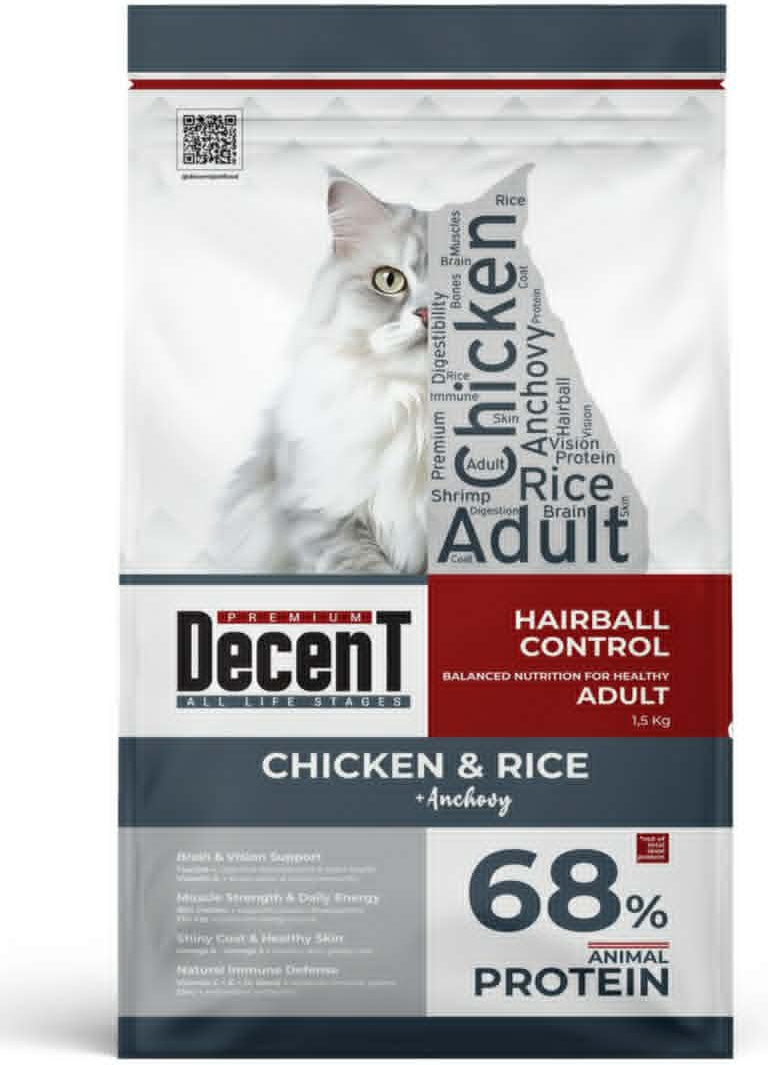 Decent Adult Cat Hairball...